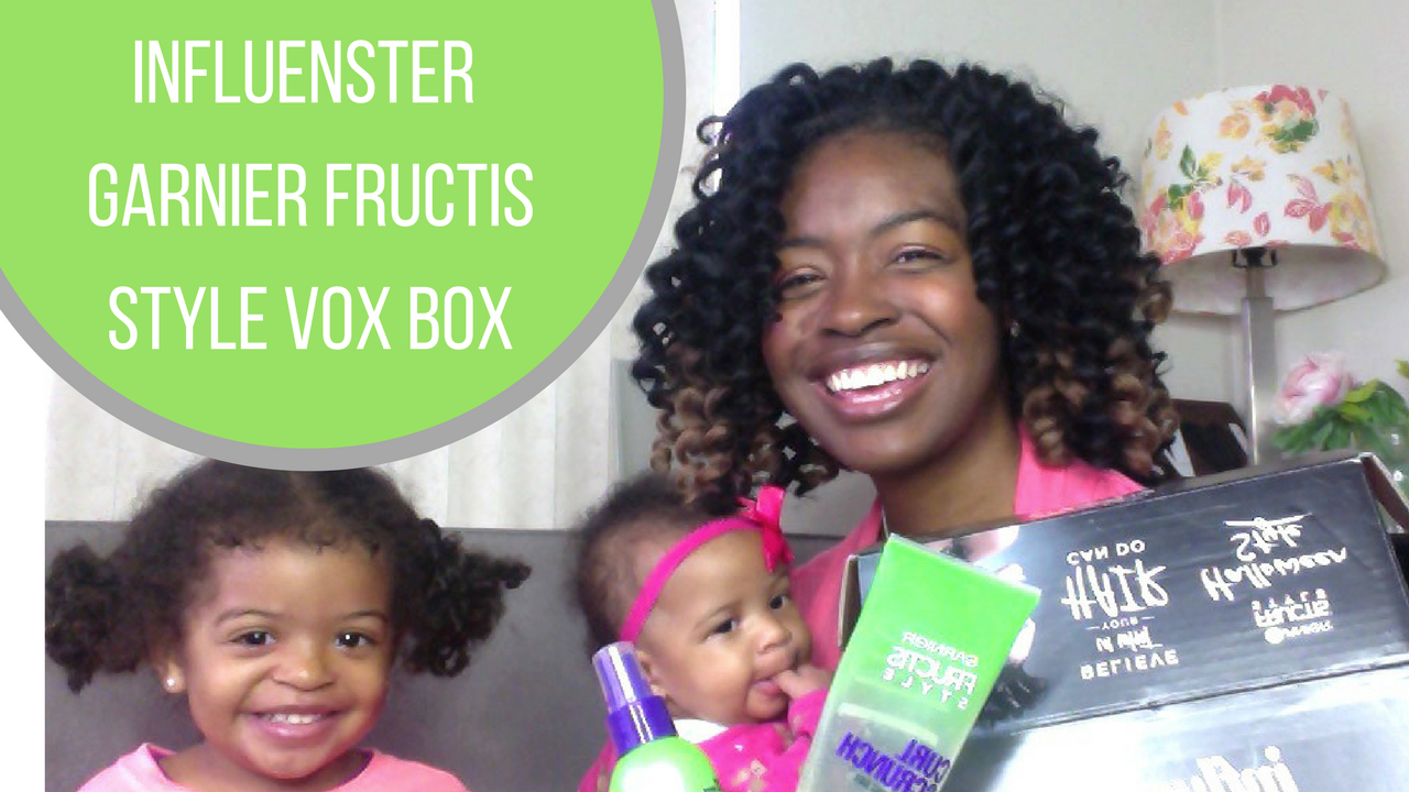 Influenster Garnier Fructis Style – Curly Hair Products – Free Mom Product Review