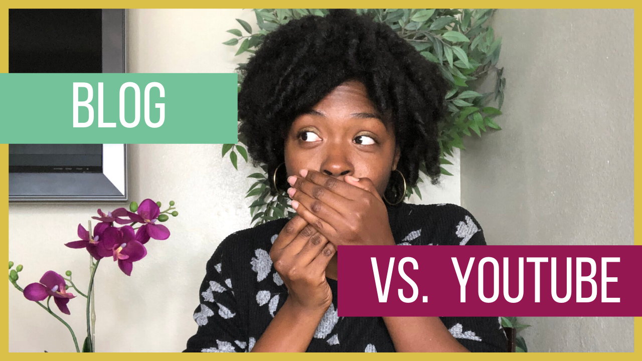 BLOG vs YOUTUBE Channel 2020 – Which should I start? (Girl Boss)