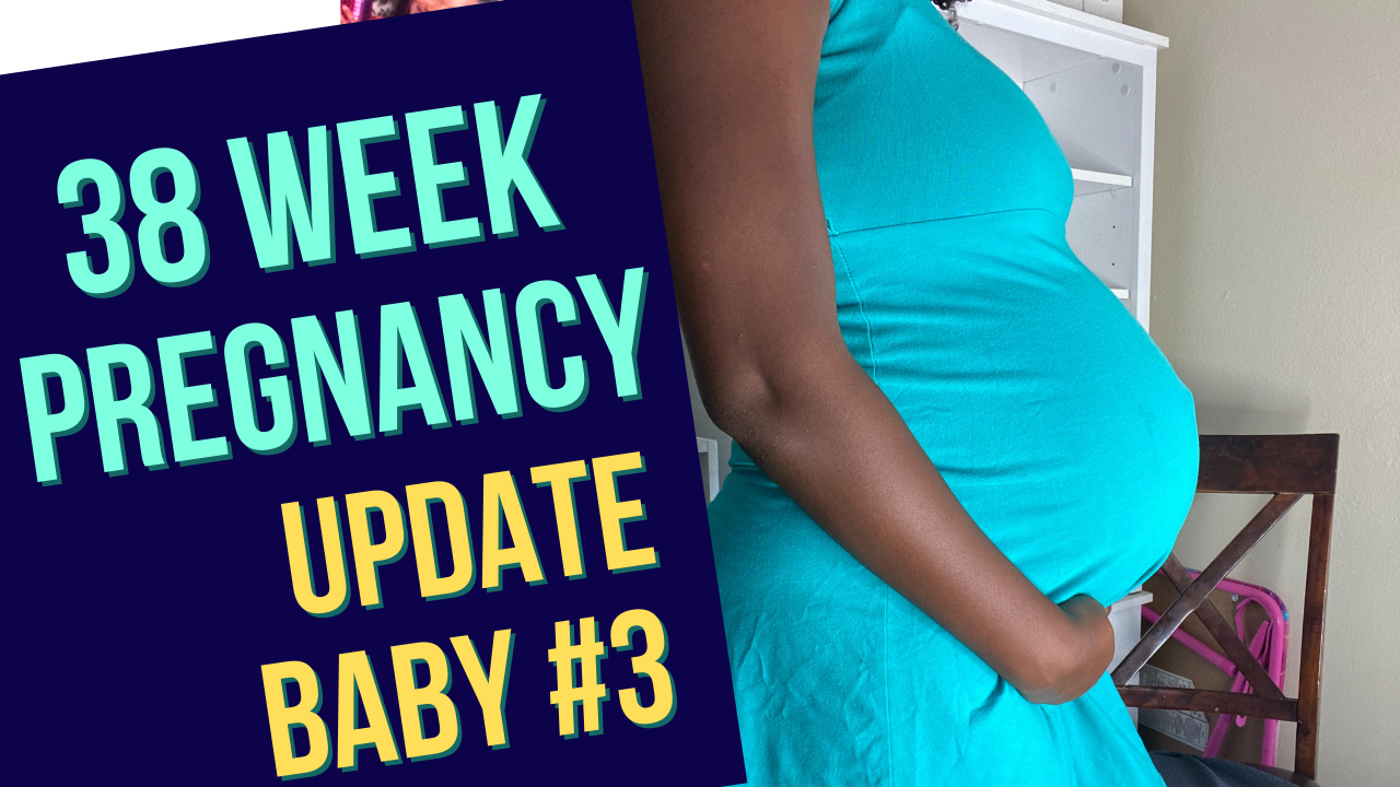 38 WEEK PREGNANCY BUMP UPDATE! (BABY NUMBER 3) – Pregnancy Vlog￼￼