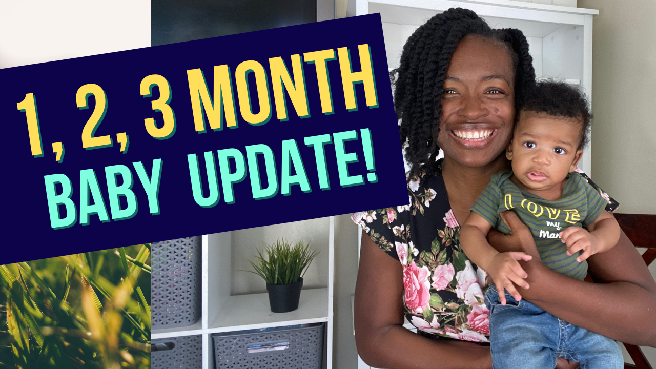 1, 2, 3 MONTH BABY & POSTPARTUM UPDATE – 12 WEEK OLD BABY MILESTONES – Natural Birth – MOM of 3 VLOG #1