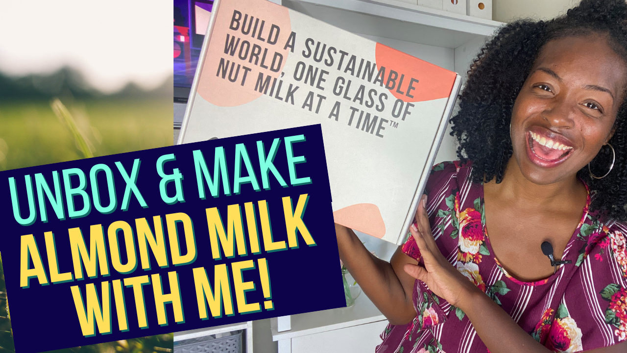 Nutr Almond Milk Machine Unboxing – HOW TO MAKE ALMOND MILK (Homemade Almond Milk)