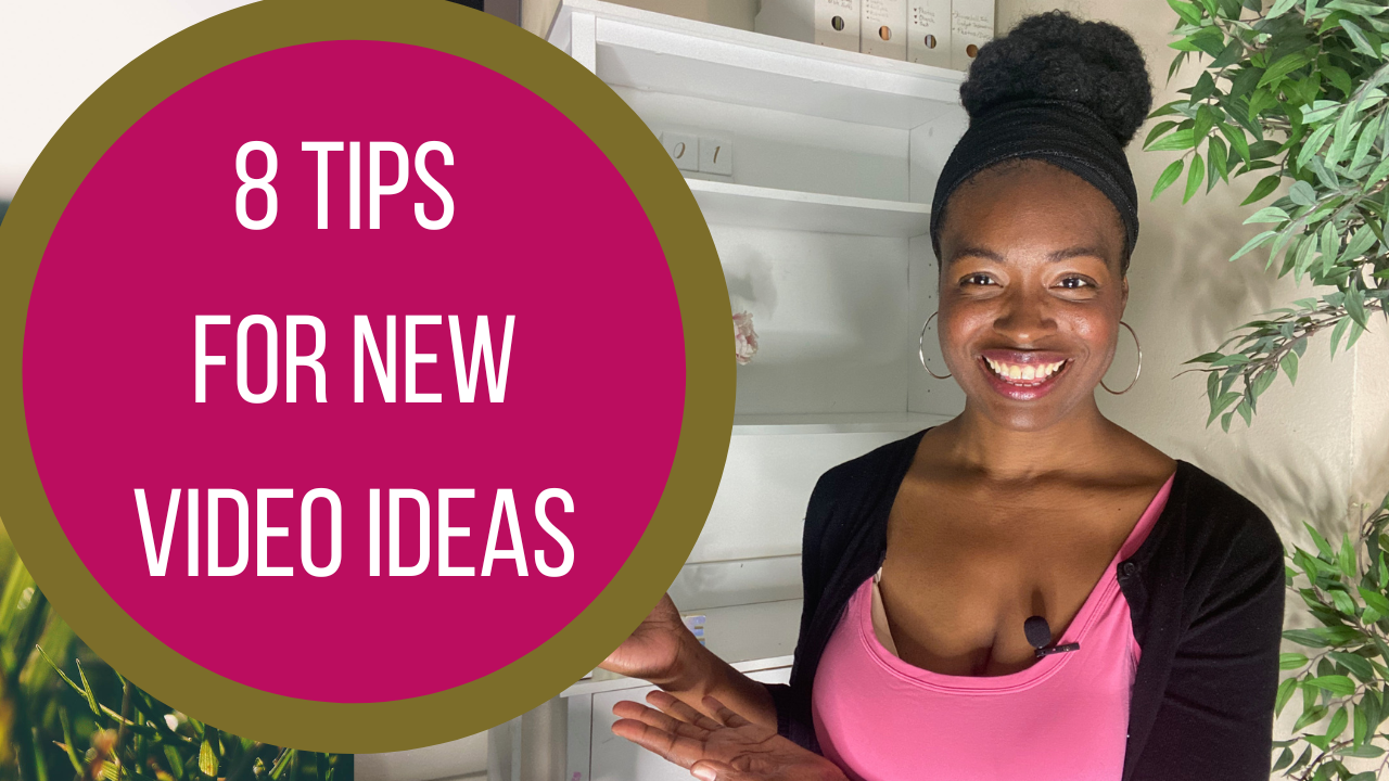HOW TO COME UP WITH VIDEO IDEAS FOR YOUTUBE – 8 YouTube Tips