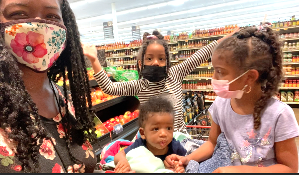 Busy MOM OF 3 GROCERY SHOP WITH ME at Stater Brothers (Mom Blogs) with a Baby in Ring Sling Baby Carrier