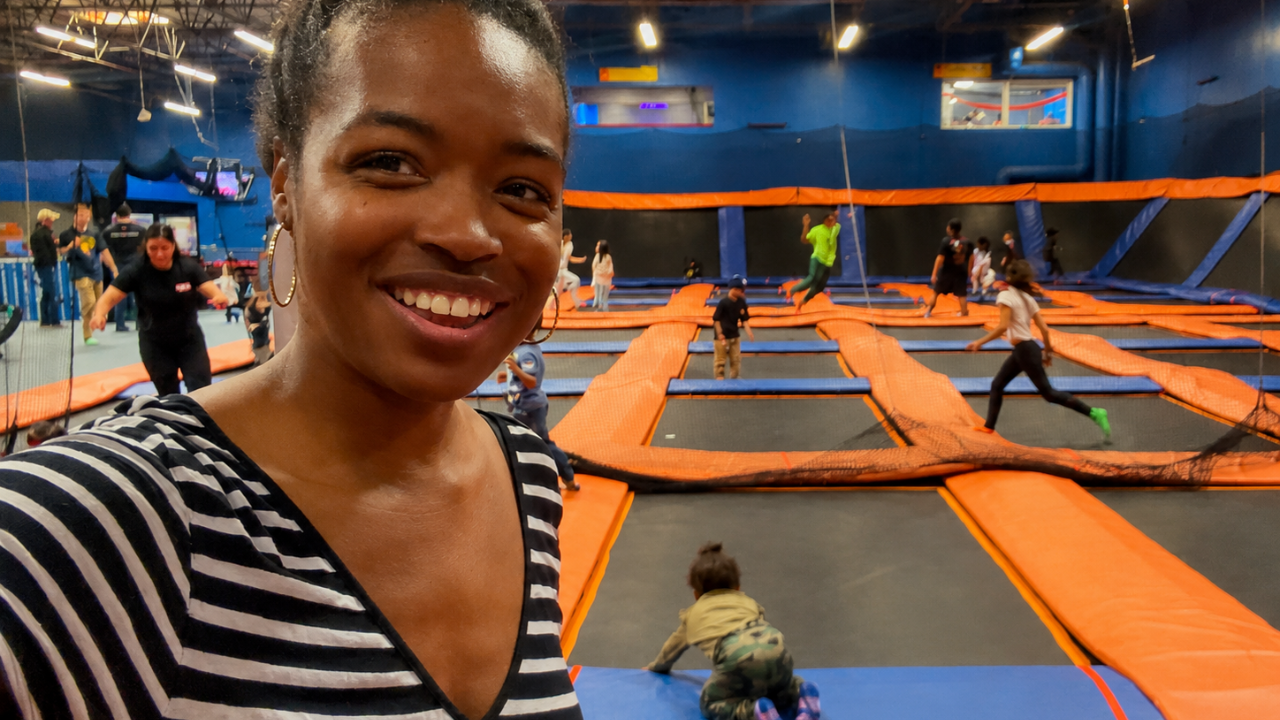 My 4 Kids Had Me Running, Jumping & Chasing a Toddler at Sky Zone